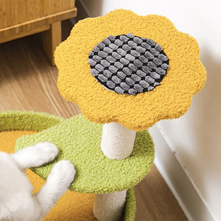 Cat Tree Scratching Tower Post Pet Climbing Board Scratcher Furniture Pet Toy.