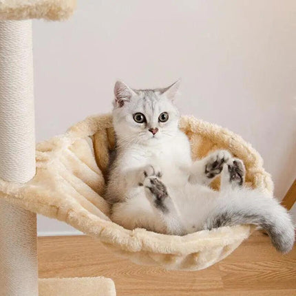Cat Tree Scratching Post Gym House Condo Scratcher Furniture Tower - Brown.