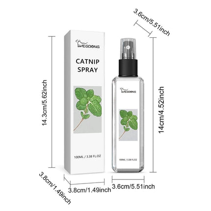 Catnip Spray Relieves Cat Anxiety Boosts Vitality Pet Health Care Natural Spray.