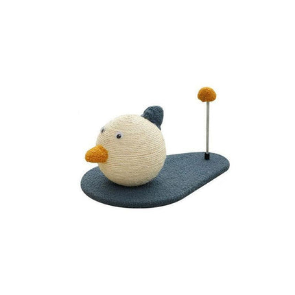 Cat Scratching Post Toy with Ball Claw Grinding Rope Tree for Indoor Play - Large.