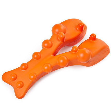 Orthopedic Lumbar Pillow Acupressure Massage Cushion for Back Neck Pain Relief.