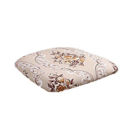 Stretch Dining Chair Seat Covers Removable Seat Cushion Slipcovers Protector - B.