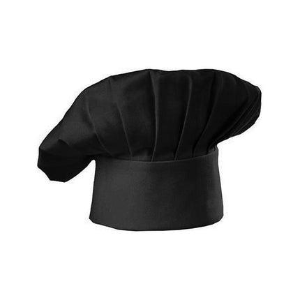Adjustable Chef Cap with Elastic Band for Kitchen Cooking Baking Catering Use - White.