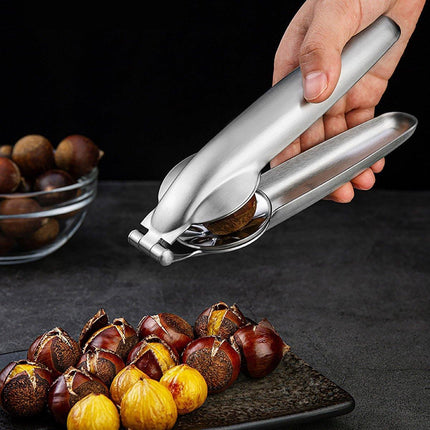 Chestnut Opener 304 Stainless Steel Cross Chestnut Shell Stripper Nut Cracker.