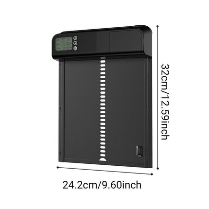 Automatic Induction Electric Stainless Steel Coop Door Intelligent Timer Control.