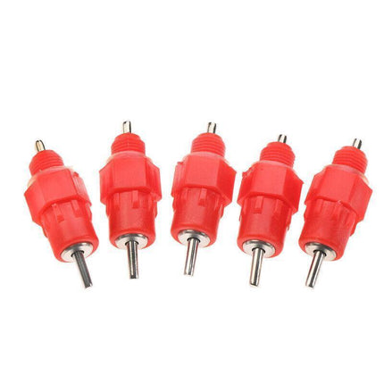 10 PCS Automatic Nipple Water Valves for Poultry and Duck Feeding.