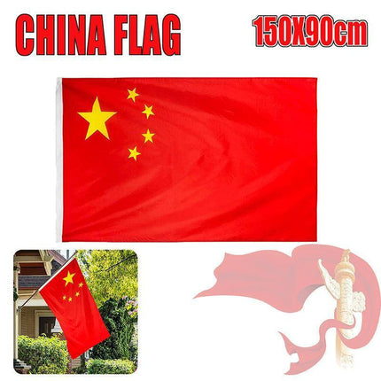 Large Chinese China Flag Heavy Duty Outdoor 90 X 150 cm - 3Ft X 5Ft.