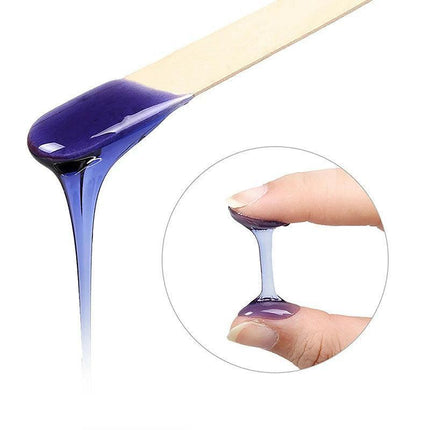300G Hard Wax Bean No Strip No Pain Hot Film Body Waxing Hair Removal Depilatory - Choclate.