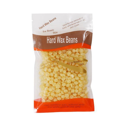 300G Hard Wax Bean No Strip No Pain Hot Film Body Waxing Hair Removal Depilatory - Choclate.