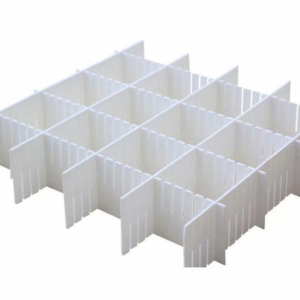 24X Adjustable Clapboard Drawer Cabinet Divider Partition Diy Storage Organiser.