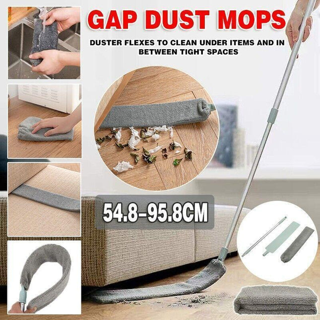 Retractable Gap Dust Cleaner Long Handle Flexible Gap Dust Mops For Sofa Bed.