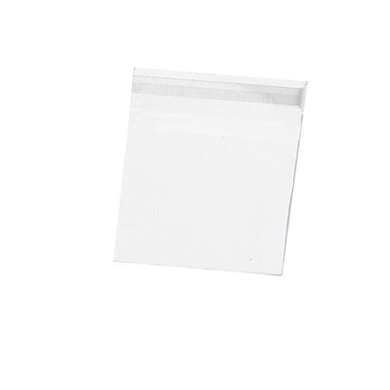 100X Translucent Plastic Candy Packaging Bags Self Adhesive Cookie Biscuit Bags - 14*14.