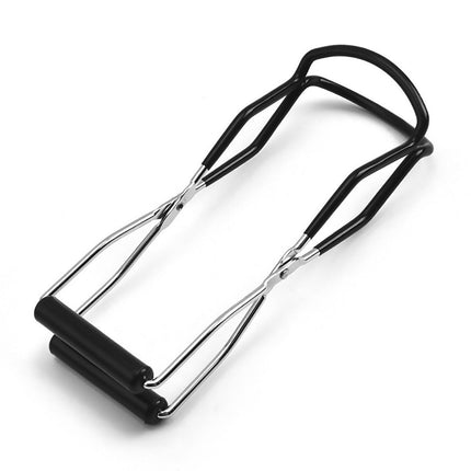 Stainless Steel Canning Jar Lifter Anti-Slip Lifting Tongs Gripper Anti-scalding - White.