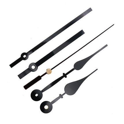 12Pcs Wall Clock Quartz Movement Motor Mechanism Long Spindle Hands Repair Kit.