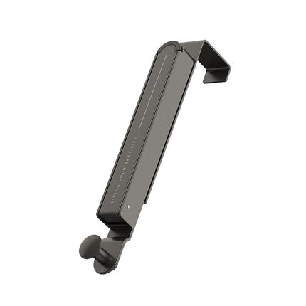 Folding Behind the Door Hook Hanger Clothes Hat Hanger Wall Mounted Organizer - Grey.