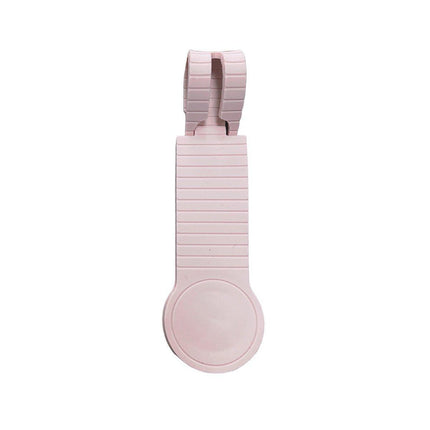 Silicone Magnetic Clothing Clip Travel Sun Hat Backpack Handbag Storage Magnet - Grey.