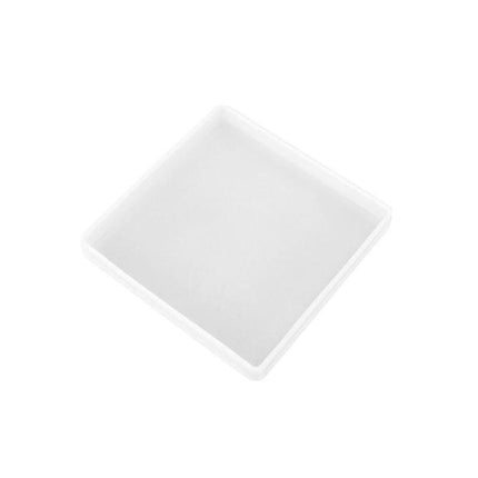Coaster Resin Casting Mould Epoxy Mold Silicone Craft DIY Jewelry Agate Making - Large Round.