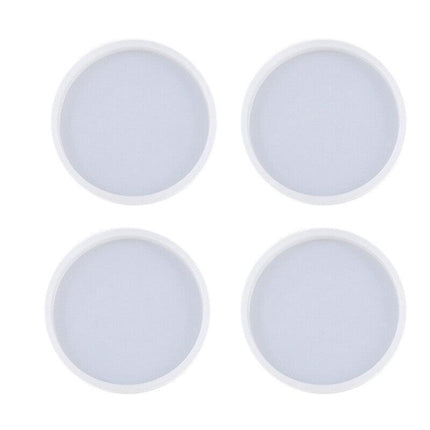 Coaster Resin Casting Mould Epoxy Mold Silicone Craft DIY Jewelry Agate Making - Large Square.