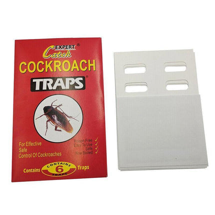 18Pcs /3 Pack Cockroach Bait Sticky Glue Cockroaches Insect Bug Pest Au.