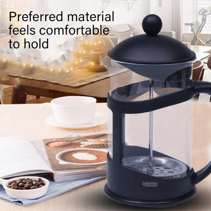 350ml French Press Coffee Maker Hand Press Tea Brewer with Filter.
