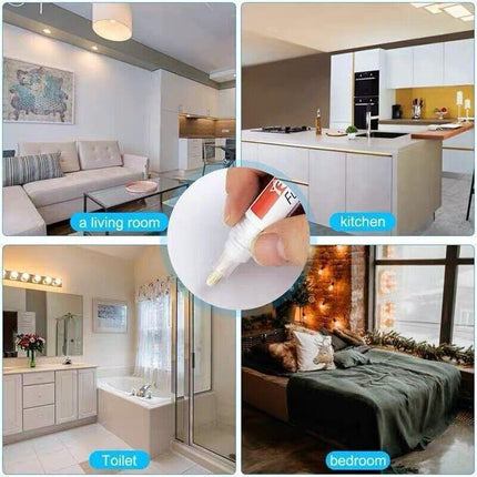 Tile Styling Pen Bathroom Floor Waterproof And Mildew Grout Marker Repair Pens - Dark Grey.