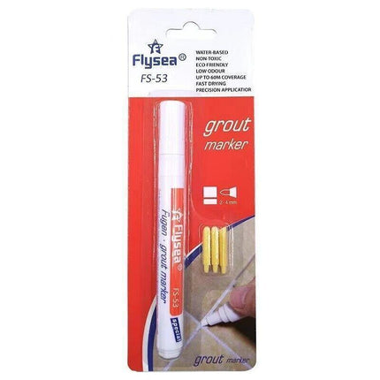 Tile Styling Pen Bathroom Floor Waterproof And Mildew Grout Marker Repair Pens - Dark Grey.