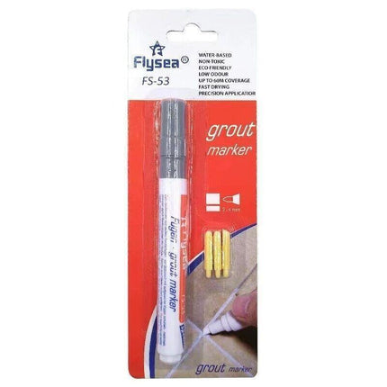 Tile Styling Pen Bathroom Floor Waterproof And Mildew Grout Marker Repair Pens - Dark Grey.