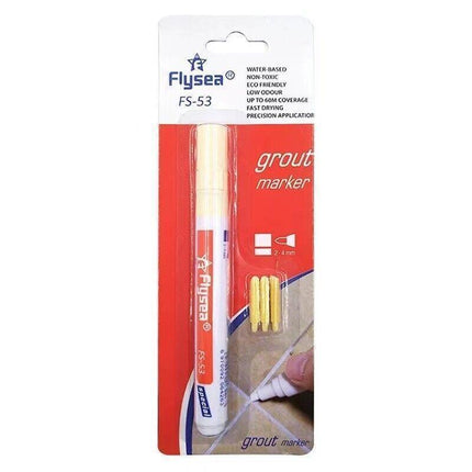 Tile Styling Pen Bathroom Floor Waterproof And Mildew Grout Marker Repair Pens - Dark Grey.