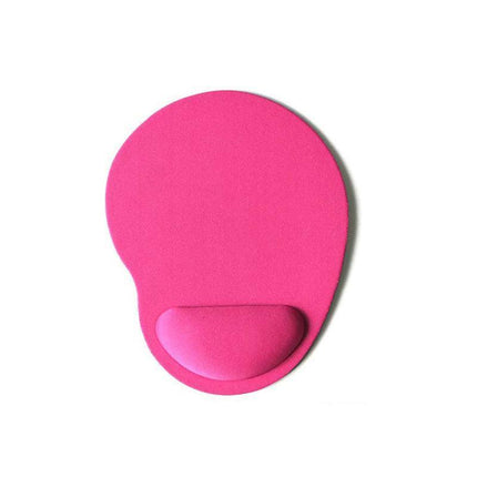 Comfort Mouse Pad with Built In Wrist Support Non Slip Ergonomic Mice Mat - Green.