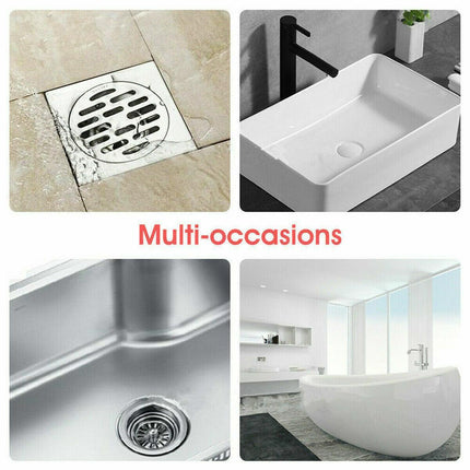 New Bathroom Drain Hair Catcher Bath Stopper Sink Strainer Shower Filter Covers - Light Green.