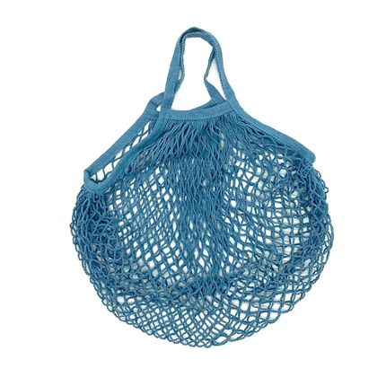 Reusable Mesh Net Shopping Bag String Tote Grocery Fruit Vegetable Storage - Red.