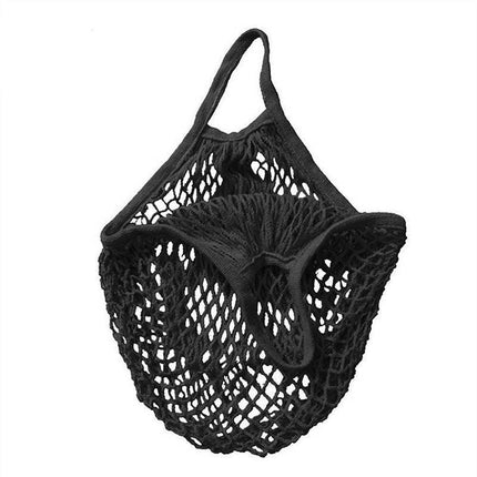 Reusable Mesh Net Shopping Bag String Tote Grocery Fruit Vegetable Storage - Red.