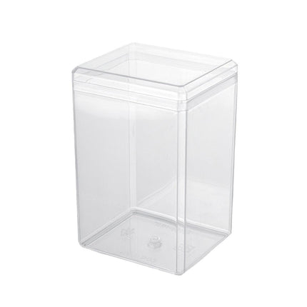 20pcs Transparent Biscuit Box Plastic Cake Box Pastry Dessert Storage Container - 5.5x9.5cm.