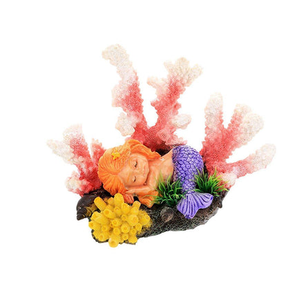 Aquarium Resin Coral Decorations for Fish Tank Marine Simulation Micro Landscape - GH1666.