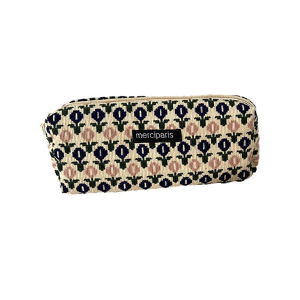 Large Capacity Pencil Case Organiser Bag Stationery Holder School Travel Pouch - Baby Bear.
