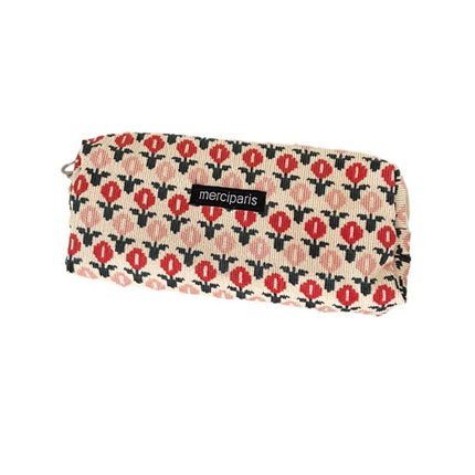 Large Capacity Pencil Case Organiser Bag Stationery Holder School Travel Pouch - Hong Kong Style.