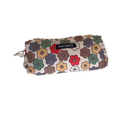 Large Capacity Pencil Case Organiser Bag Stationery Holder School Travel Pouch - Hong Kong Style.