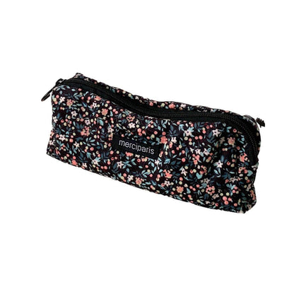 Large Capacity Pencil Case Organiser Bag Stationery Holder School Travel Pouch - Green Beige Plaid.
