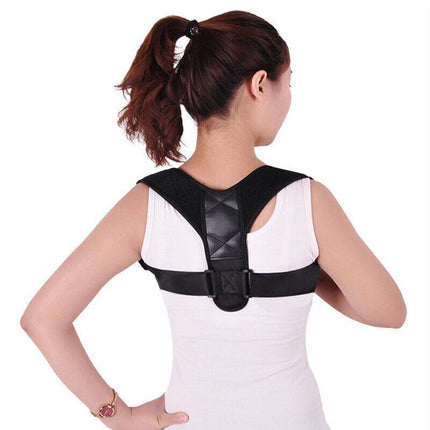 Posture Clavicle Support Corrector  Straight Shoulders Brace Strap Correct Au.