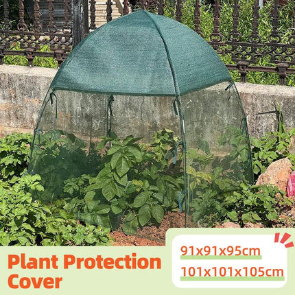 Plant and Vegetable Protective Cover Insect Proof Mesh Garden Netting Cover - 101x101x105cm.