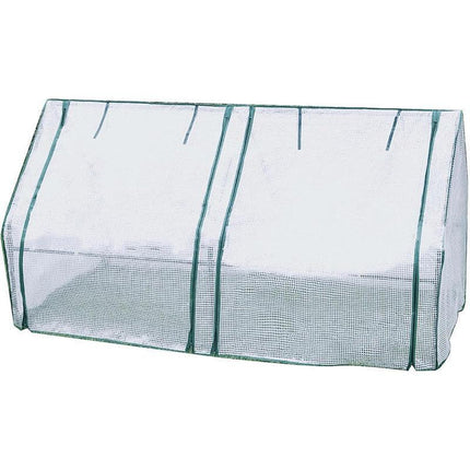 Greenhouse Cover Transparent Grid Garden Conservatory Plant Protection Tent.