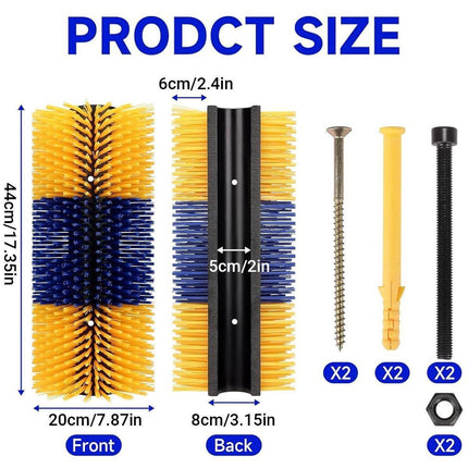 Multifunctional Livestock Brush Massage Scratching and Cleaning Rubbing Brush.