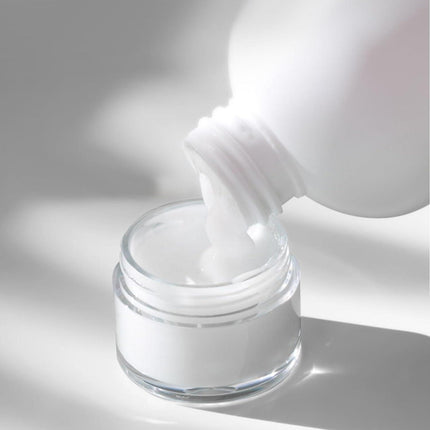 10pcs Wide Mouth Plastic Jars Black Lid Transparent Skin Care Cream Containers - 50ml.