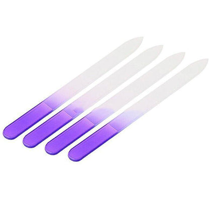 Durable Crystal Glass Nail File Buffer Art Files Manicure.
