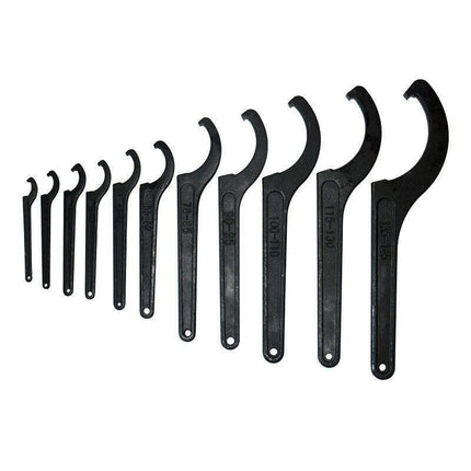 Adjustable C Spanner Hook Wrench Tool for Motorcycle Bike Repair 22 to 160mm - 135-145.