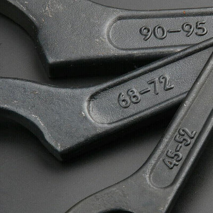 Adjustable C Spanner Hook Wrench Tool for Motorcycle Bike Repair 22 to 160mm - 135-145.