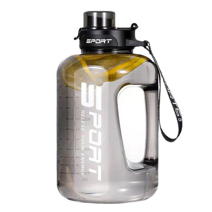 Large Capacity Water Cup Fitness Sports Water Bottle for Gym Outdoor Activities - Green.