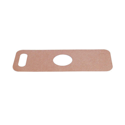 100pcs Kraft Paper Cup Holder Portable Coffee Drink Carrier Reusable Storage - Handheld Double Cup.