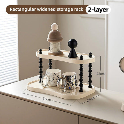 Cup Rack Mug Display Shelf Kitchen Organizer Bar Mug Holder Storage Stand - 3-Layer.