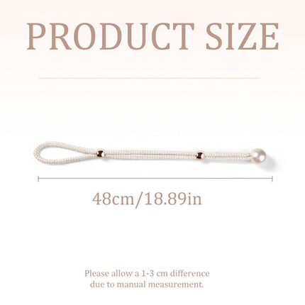 Curtain Tiebacks Pearl Strap Set 3 Pairs Decorative Buckle Holder Rings Hooks - Grey.